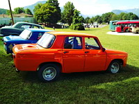 Renault 8 Gordini orange (de 1962-73)(a Champagnier (38), en 2018) (4)